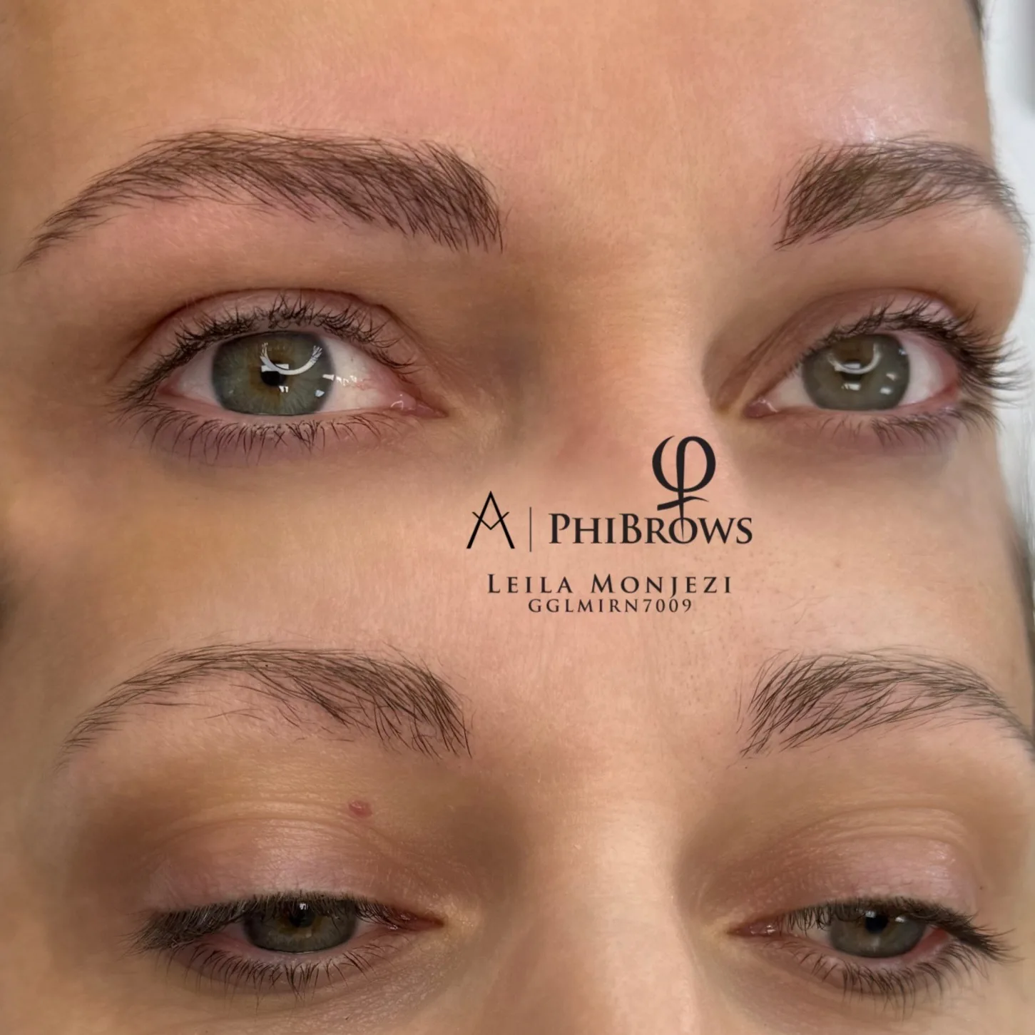 NanoBlading — Before & After — Beauty by Leila, Westmount